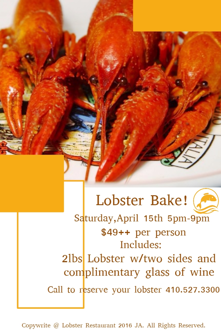 Lobster Night Hunt Valley Country Club 20170415